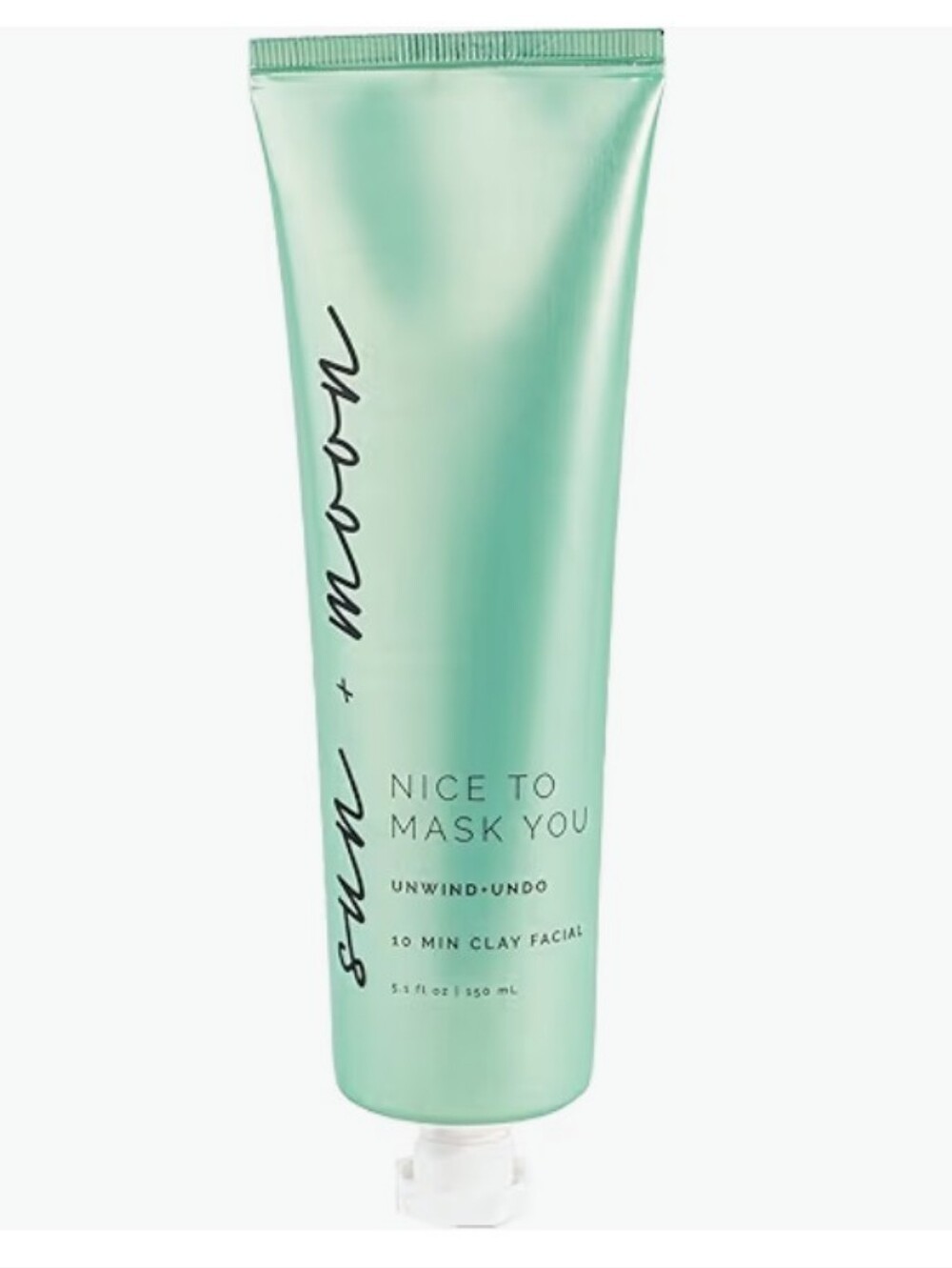 Sun + Moon Nice to Mask You 10 Min Clay Facial - Mint Tube